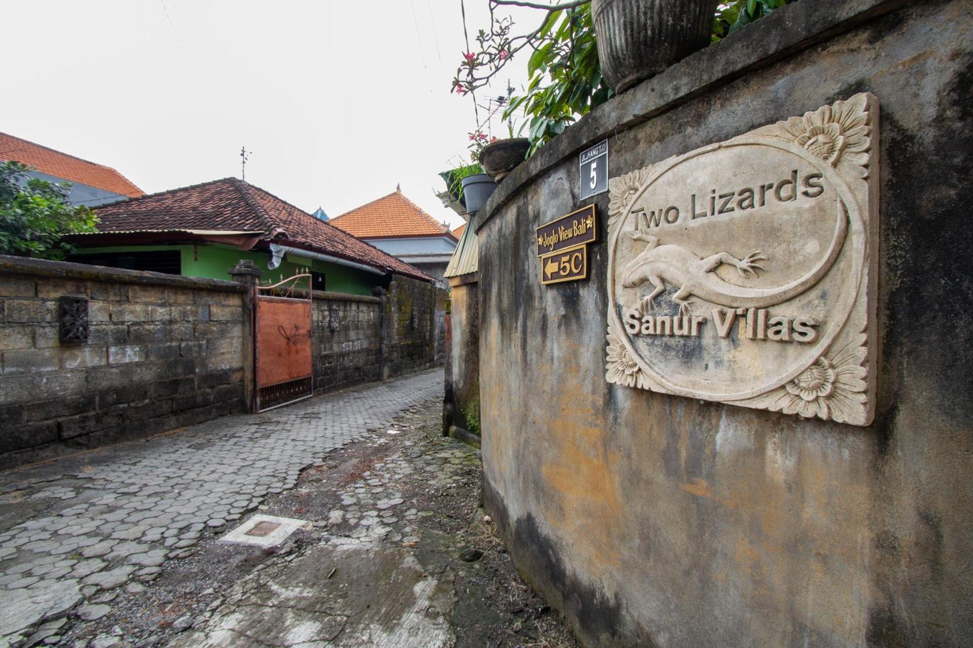 Two Lizards Beach Villas Санур Экстерьер фото